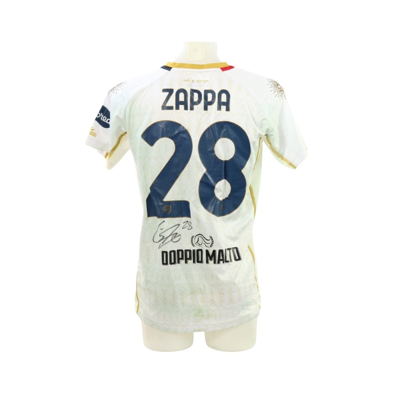 Zappa's Signed Unwashed Shirt, Milan vs Cagliari 2025