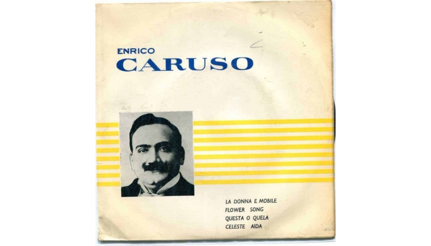 "Flower Song" Vinyl Single - Enrico Caruso, 1963