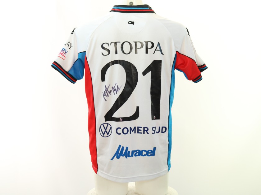 Stoppa's Picerno vs Catania Signed Unwashed Shirt, 2025 