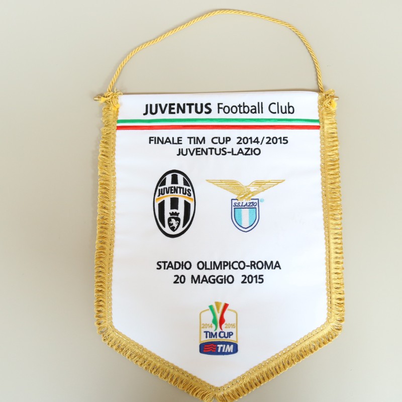 Gagliardetto gara Juventus vs Lazio 2015 - Finale TIM Cup