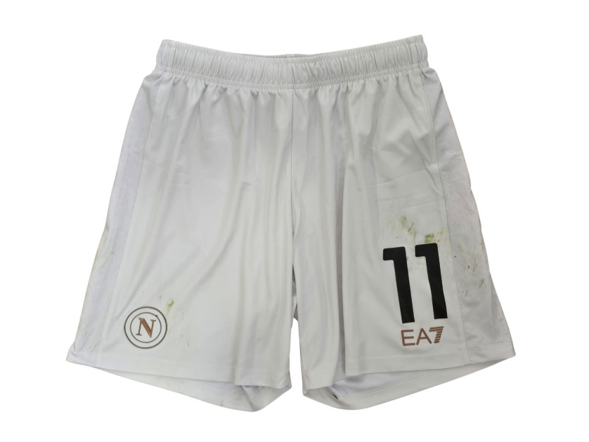 De Bruyne's Napoli Match-Worn Shorts