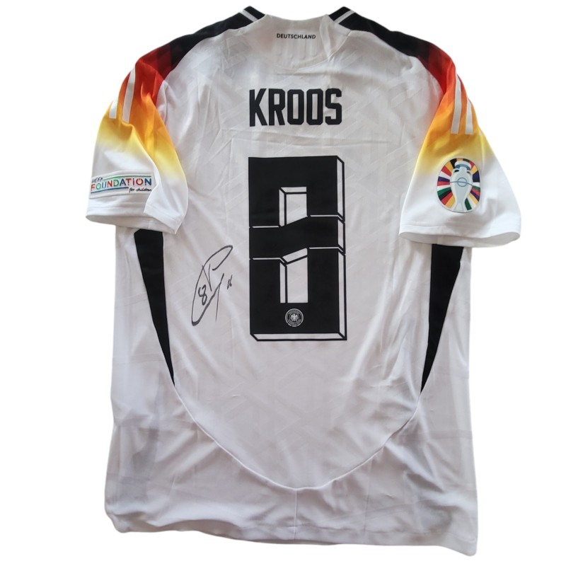 Maglia Preparata Kroos Spagna vs Germania, EURO 2024 - Autografata