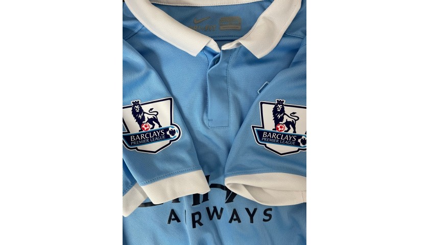 De Bruyne's Official Manchester City Signed Shirt, 2015/16