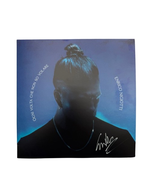 Signed Vinyl of the Sanremo Song “Ogni Volta Che Non So Volare" - Enrico Nigiotti