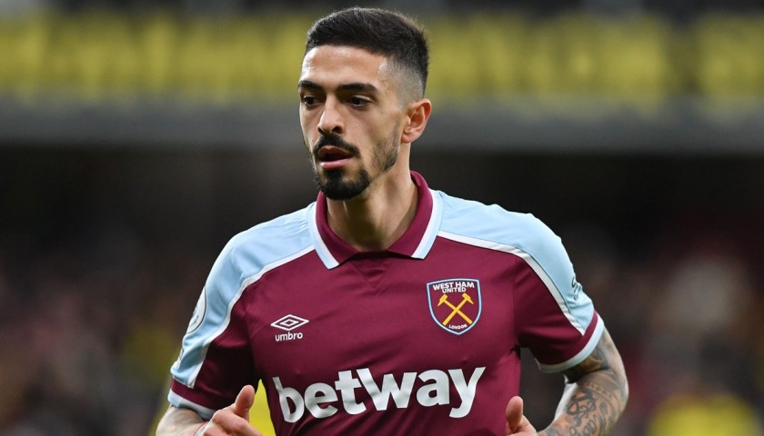 Manuel Lanzini West Ham Signed 22/23 Shirt
