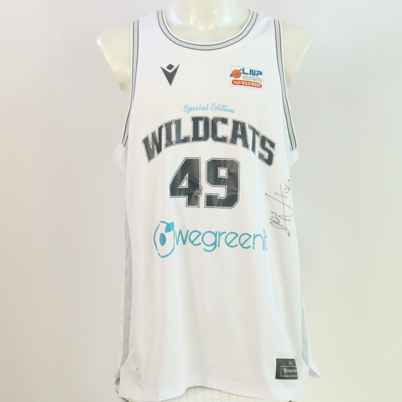 Udanoh's Match Worn tank top, Urania Basket 2024 - Signed