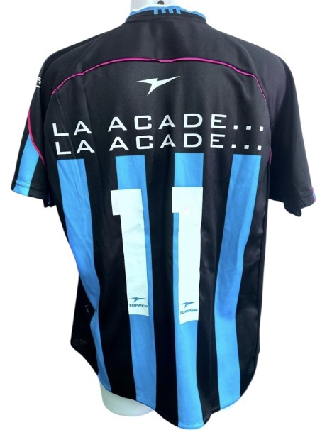 Milito's Racing Avellaneda Match-Worn Shirt, 2001/02