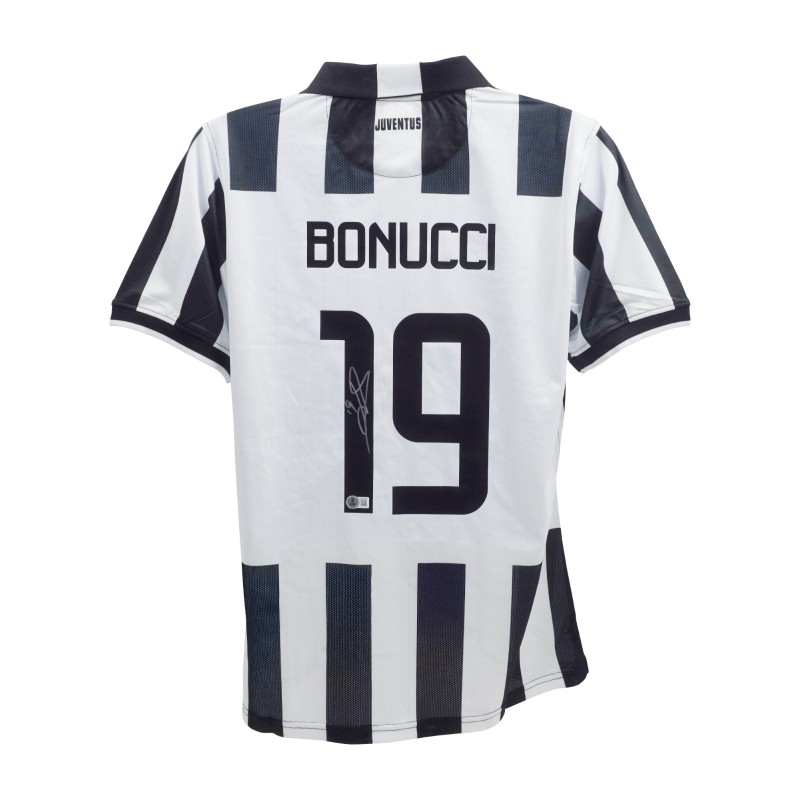 Replica della maglia della Juventus firmata da Leonardo Bonucci