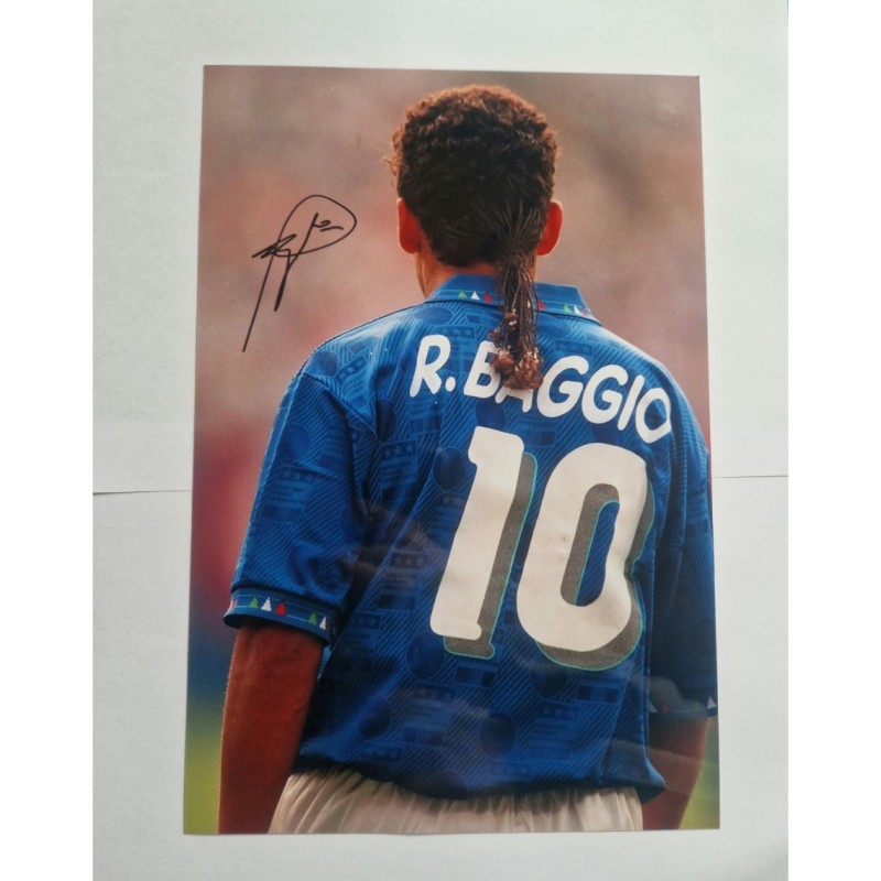 Baggio Signed Picture