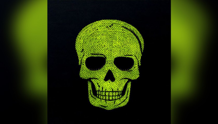 "Skull Yellow Fluo" by Alessandro Padovan