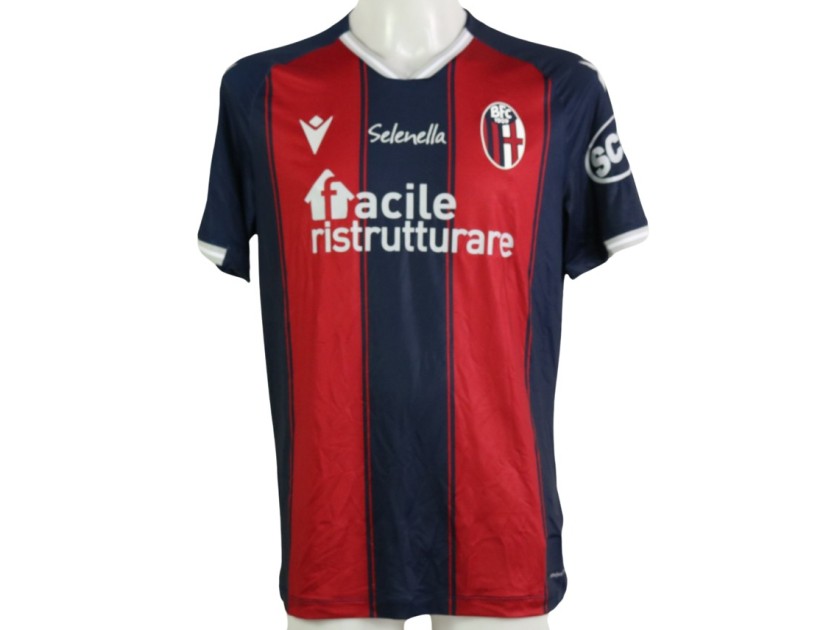 Nico Gonzalez's Match Shirt, Fiorentina vs Bologna 2023 - Signed