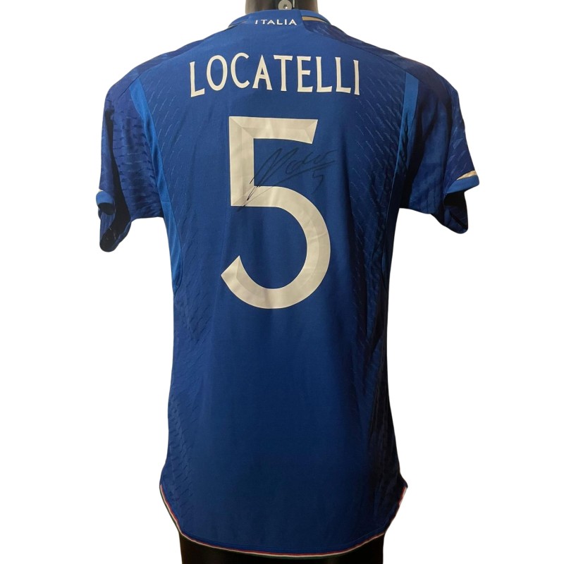 Locatelli Italia Replica Shirt, 2023 - Signed with video proof