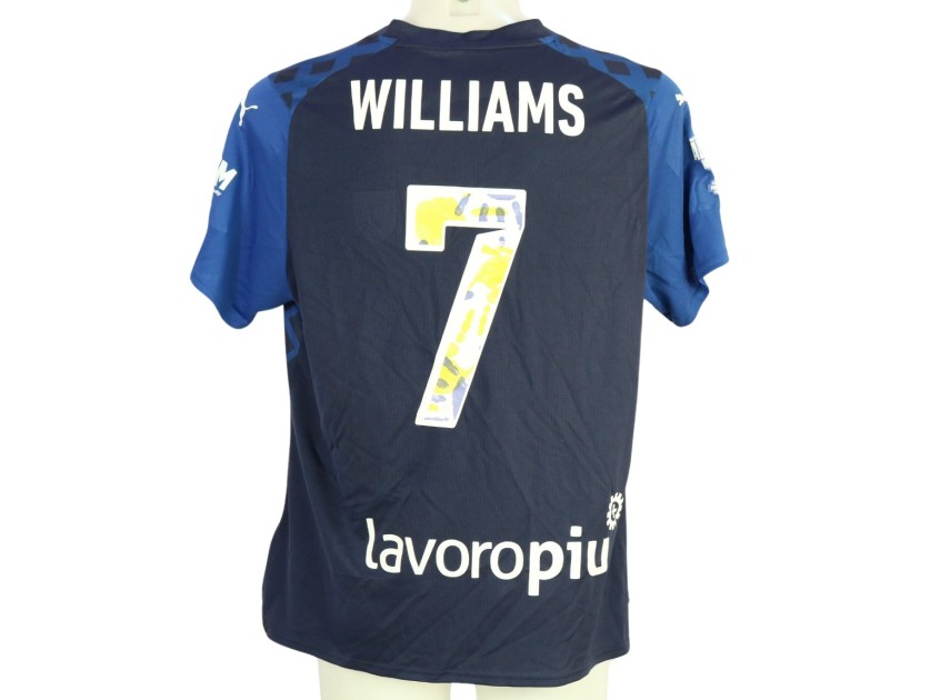 R - Williams' Match-Issued Shirt, Parma vs Ravenna Women 2024 - Patch Always With Blue
