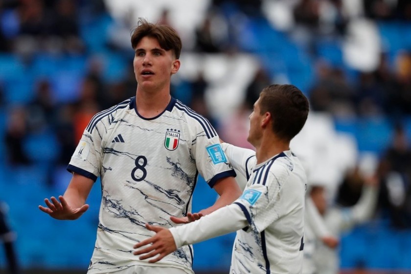 Maglia gara Casadei Italia U20, WC 2023 - CharityStars