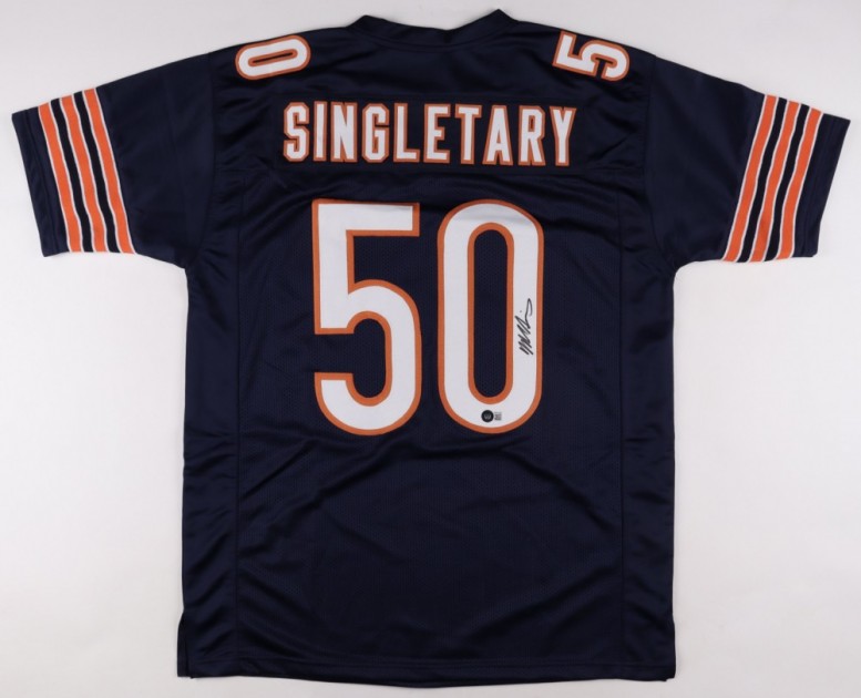 Mike Singletary Signed Bears Jersey