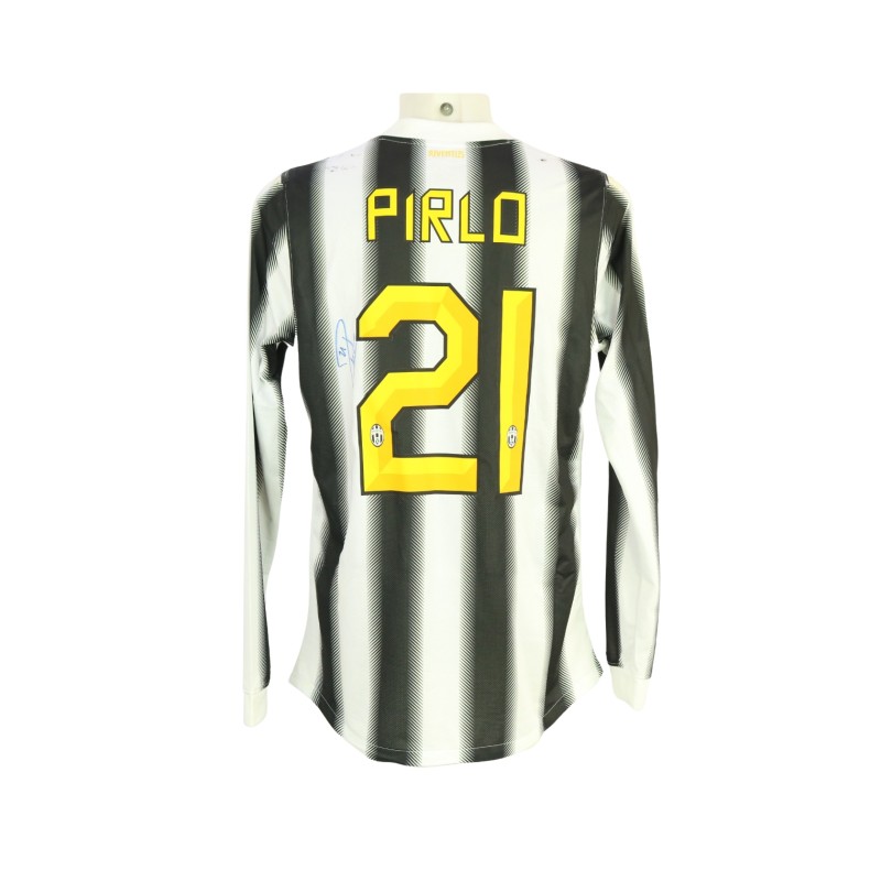 Maglia Pirlo Juventus, preparata 2011/12 - Autografata