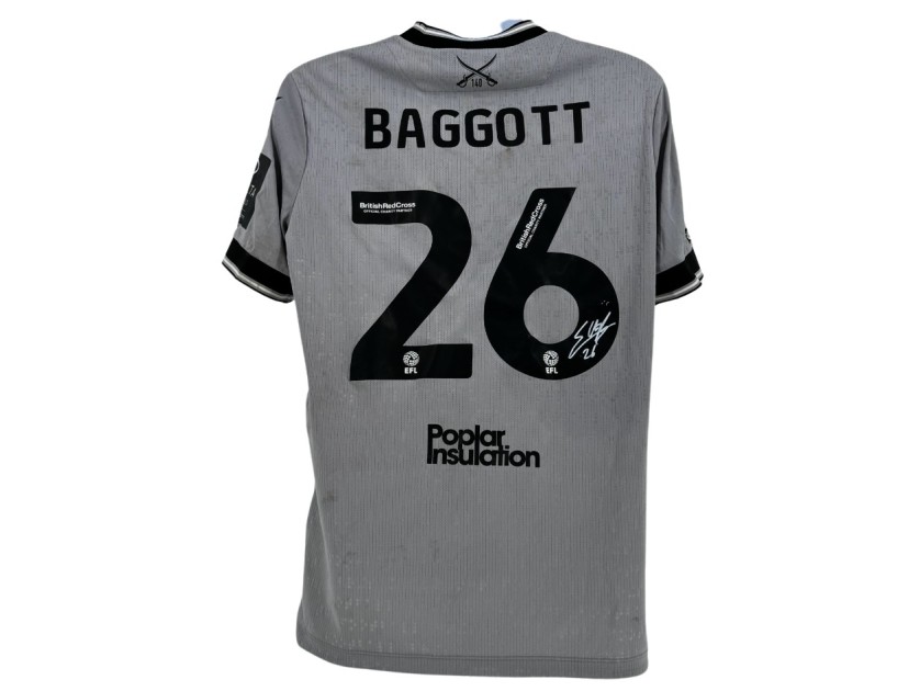 Baggott's Bristol Rovers EFL Sky Bet League One Signed Match Worn Shirt