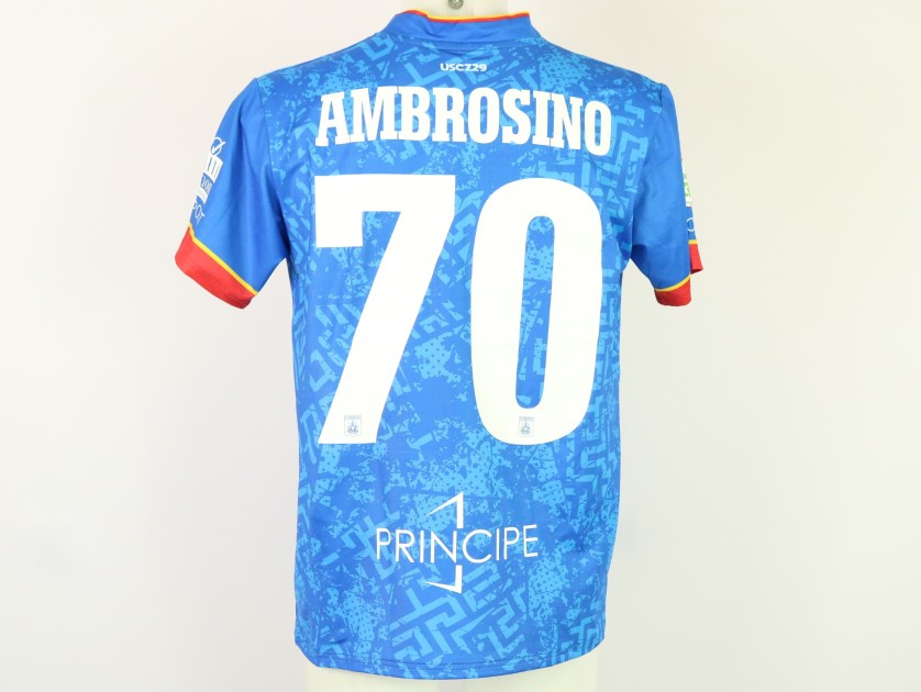 Maglia Ambrosino unwashed Catanzaro vs Brescia, Christmas Match 2022