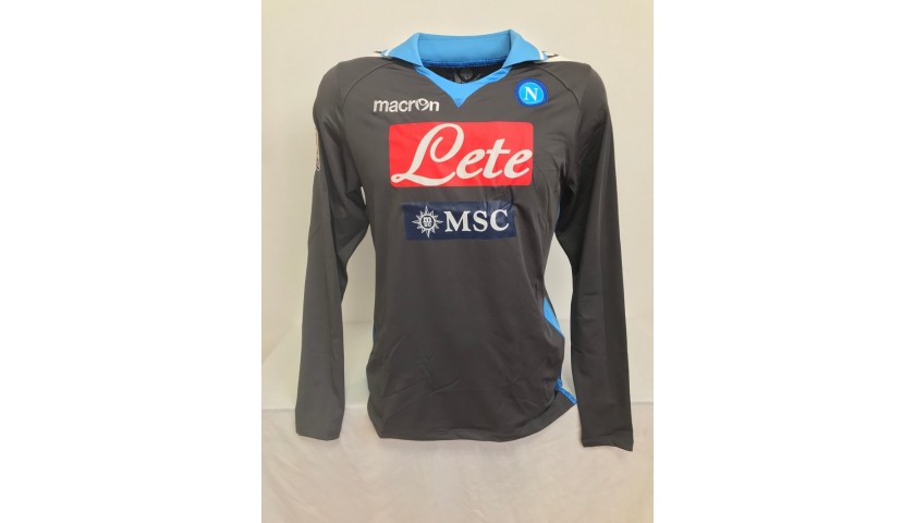 Maglia gara Cavani Napoli, 2011/12 - Autografata - CharityStars