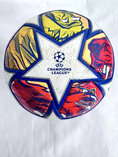 Pallone Match-Ball Unwashed Lazio vs Bayern Monaco, UCL 2024