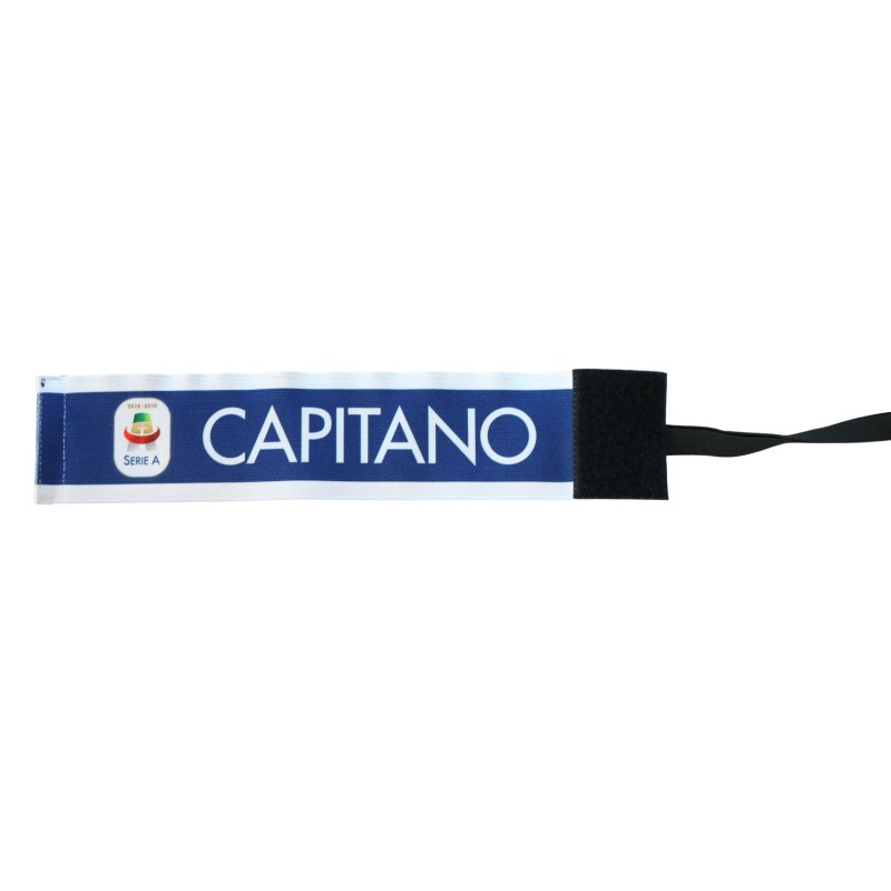 Milan's Match-Issued Captain's Armband, 2018/19 - Signed by Franco Baresi