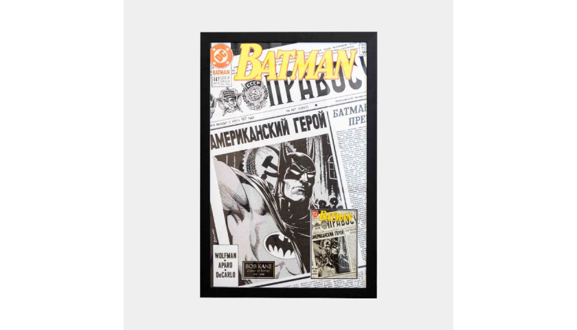 Batman #447 Comic Signed by Bob Kane
