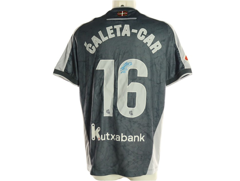 Maglia Caleta-Car Unwashed Girona vs Real Sociedad, 2026 - Autografata