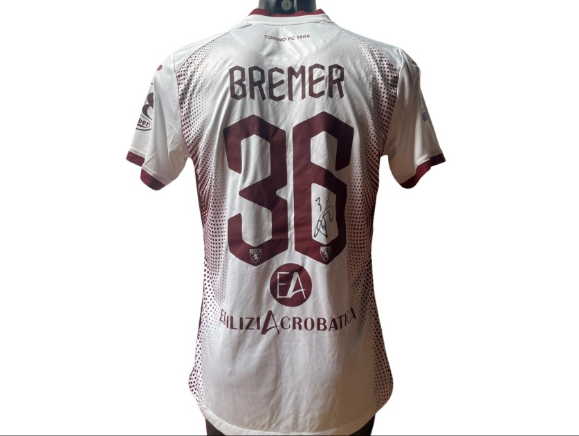 Bremer's Torino Match-Issued Shirt, 2019/20 - Signed with video evidence