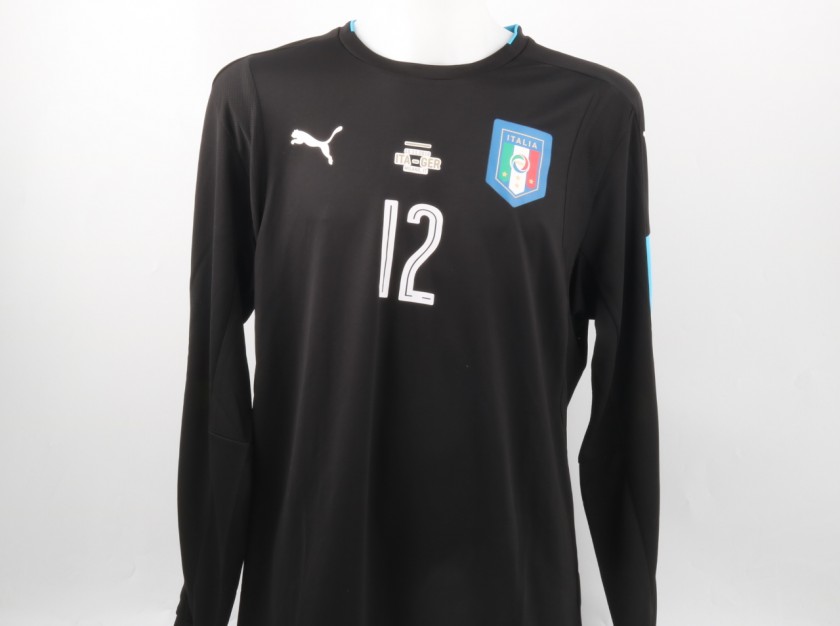 Donnarumma Match issued/worn Shirt, Italy-Germany 15/11/2016