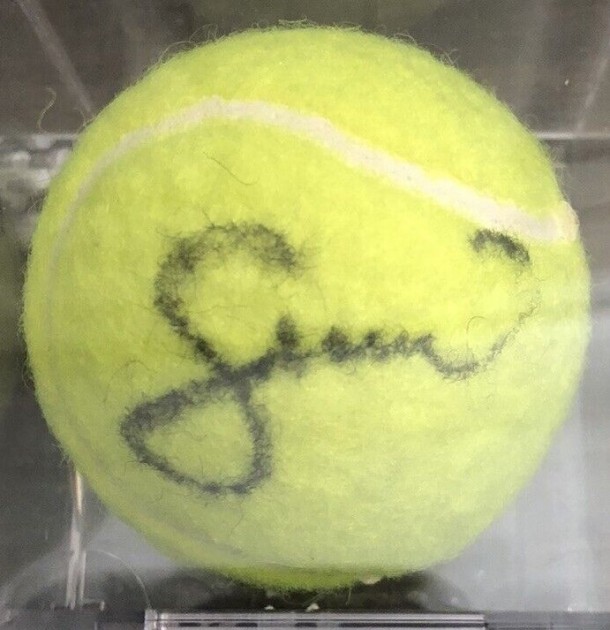 Serena Williams Signed Tennis Ball