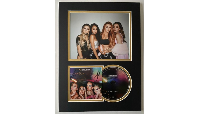 Little Mix Signed and Mounted CD