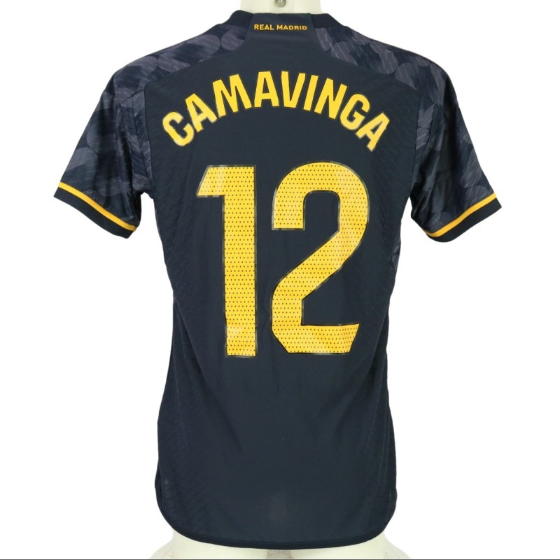Camavinga's Real Madrid Match-Issued Shirt, 2023/24 