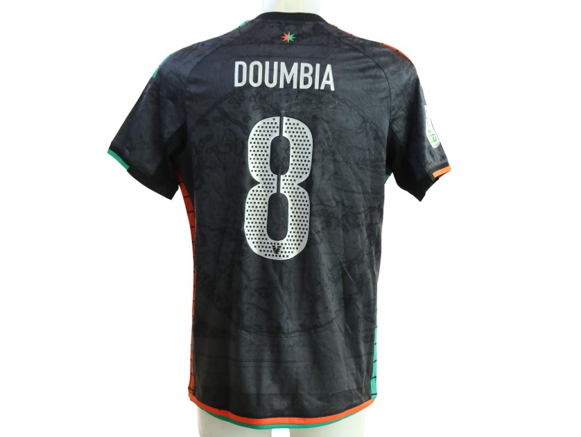 Doumbia's Signed Unwashed Shirt, Venezia vs Bari 2025