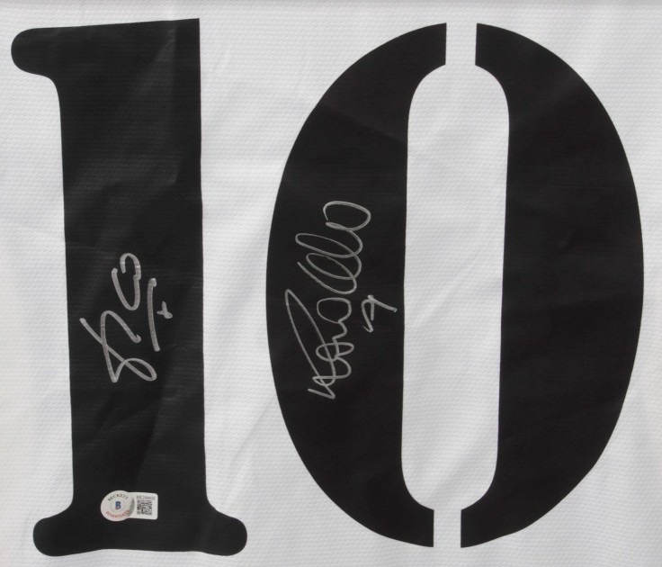 Autographed/Signed Ronaldo Nazario Real Madrid White Soccer Jersey