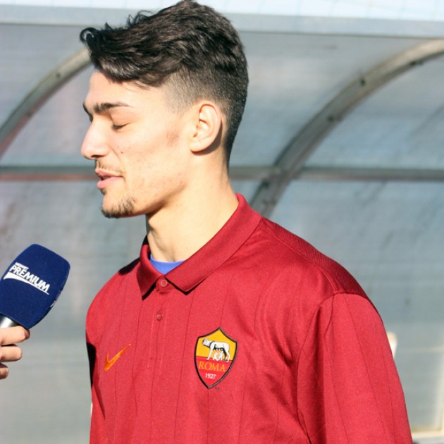 Barba Roma match worn shirt, worn in Danieli memorial - Totti signed