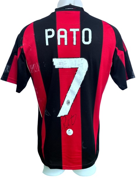Pato's Milan Signed Official Shirt, 2010/11