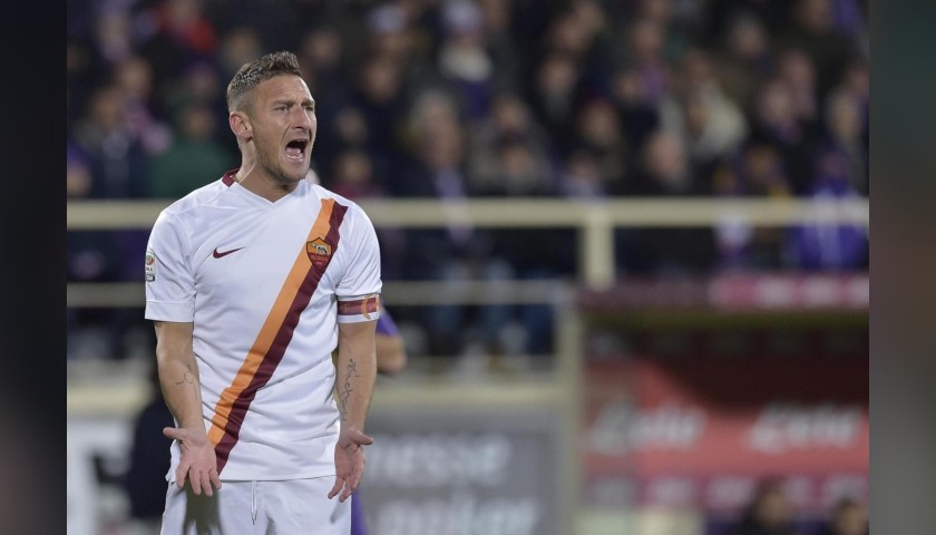 Totti's Official Roma Signed Shirt, 2014/2015 