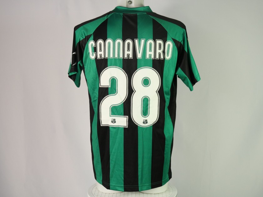 Cannavaro's Sassuolo Issued Shirt, 2013/14