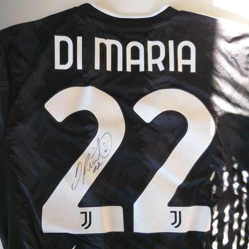 Di Maria Official Juventus Signed Shirt, 2022/23 