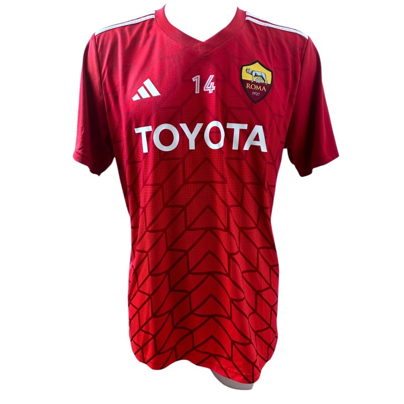 Llorente's Roma Training Shirt, 2023/24