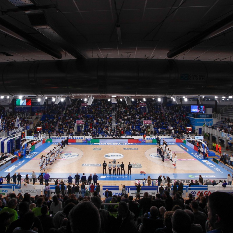 Assisti in poltroncina a Pallacanestro Brescia-Treviso Basket+ Walkabout