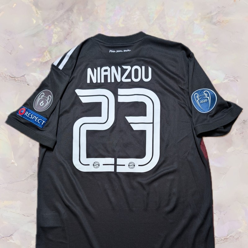 Tanguy Nianzou's Bayern Munich Champions League 2020/21 Match Shirt