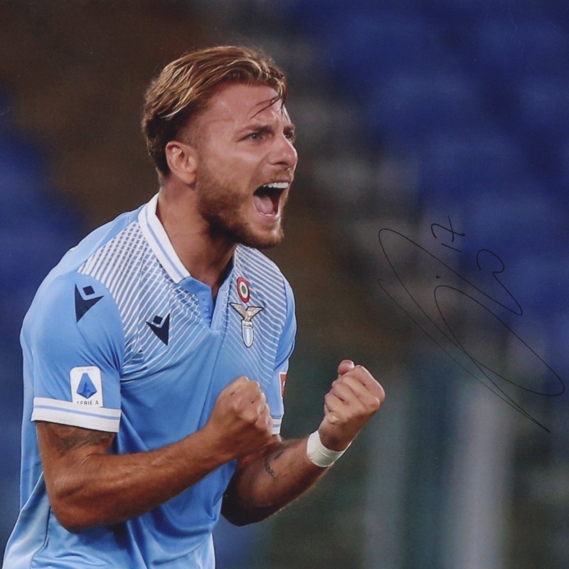 Photograph signed by Ciro Immobile