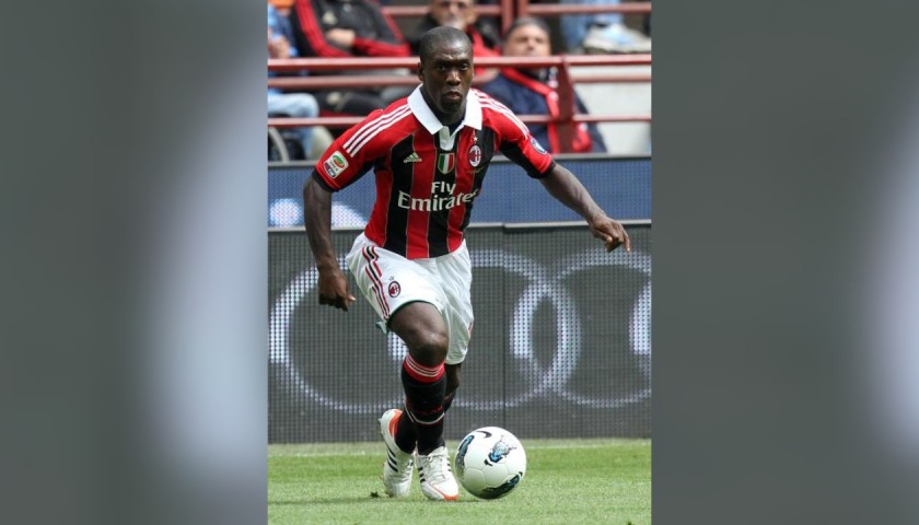 Seedorf's Official Milan Signed Shirt, 2012/13