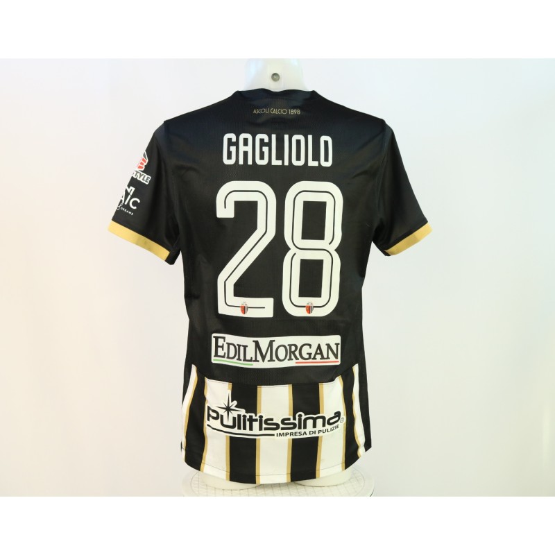 Maglia Gagliolo Unwashed Ascoli vs Gubbio 2024