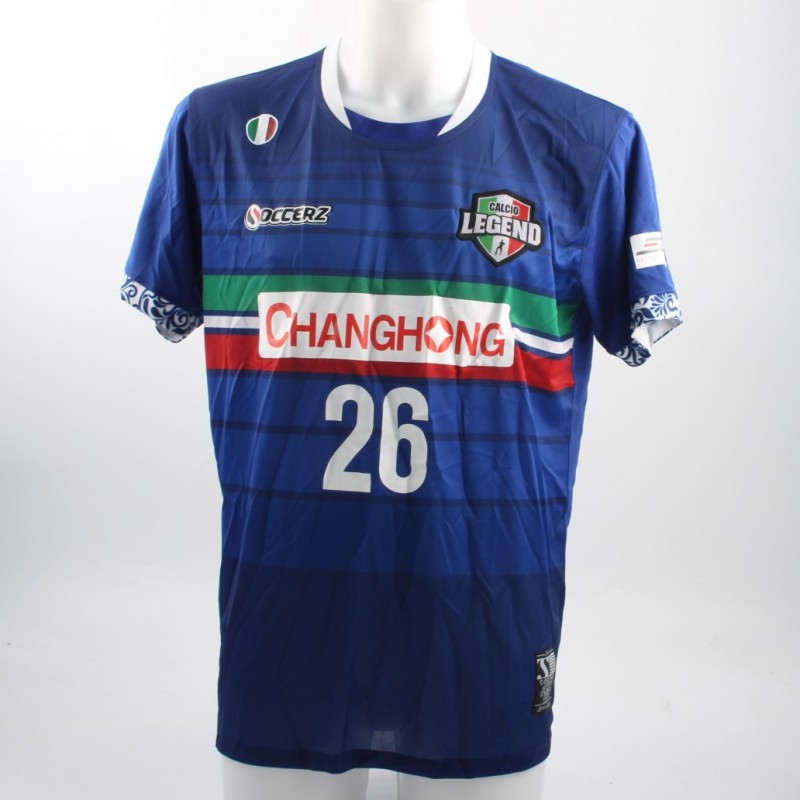Match worn Chivu shirt, Calcio Legend event 22/05 - UNWASHED