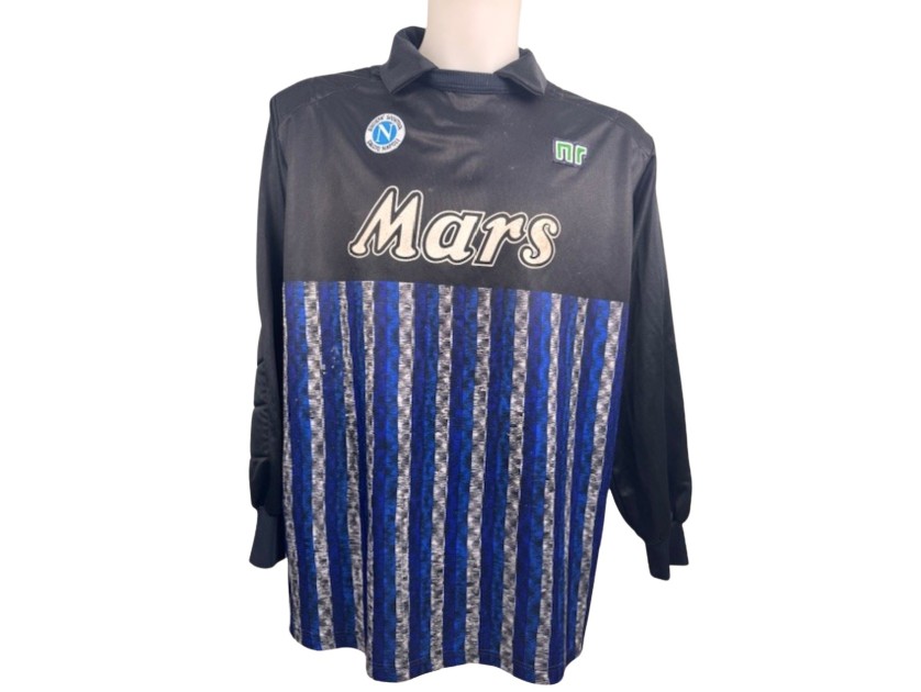 Napoli's Match-Issued Goalkeeper Shirt, 1988/89