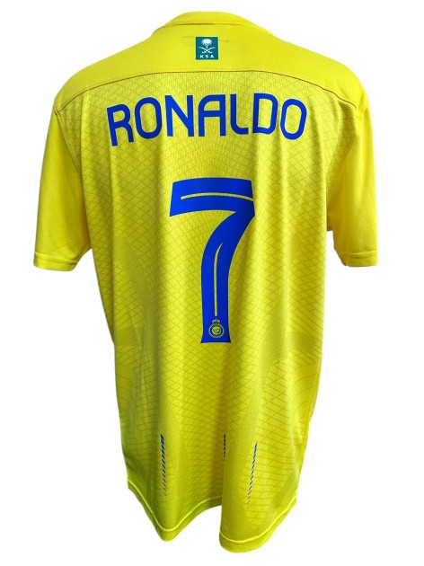 Ronaldo's Al Nassr Issued Shirt, 2023/24