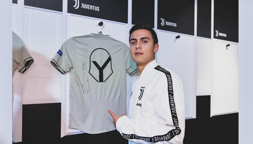 Dybala's Juventus "Here to Create" Signed Shirt