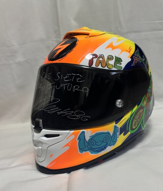 Giovanni Menduni's Signed Helmet - Scorpion, Size S